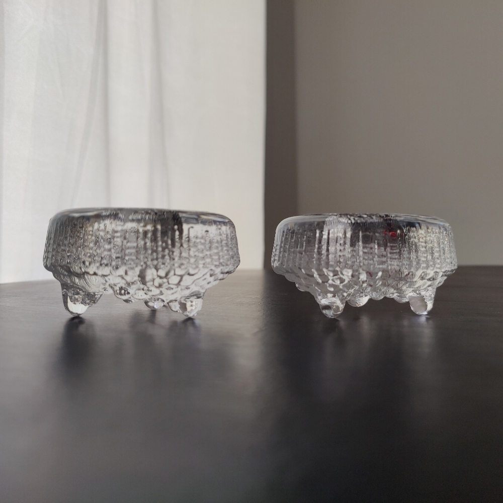 Iittala 🇫🇮 | Ultima Thule B Candle Holders | Tapio Wirkkala